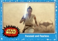 93 - Focused and Fearless - Base Card - Journey to Rise of Skywalker (2020)