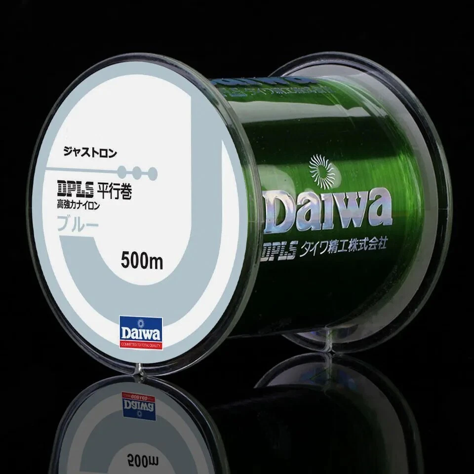 Linha de pesca 500m monofilamento super forte nylon fluorocarbono marinho 2-35LB - Imagem 3 de 4