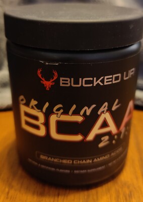 Bucked Up - Original BCAA 2:1:1 White RAZ Last Chance Flavor ! B. C. Amino  Acids | eBay