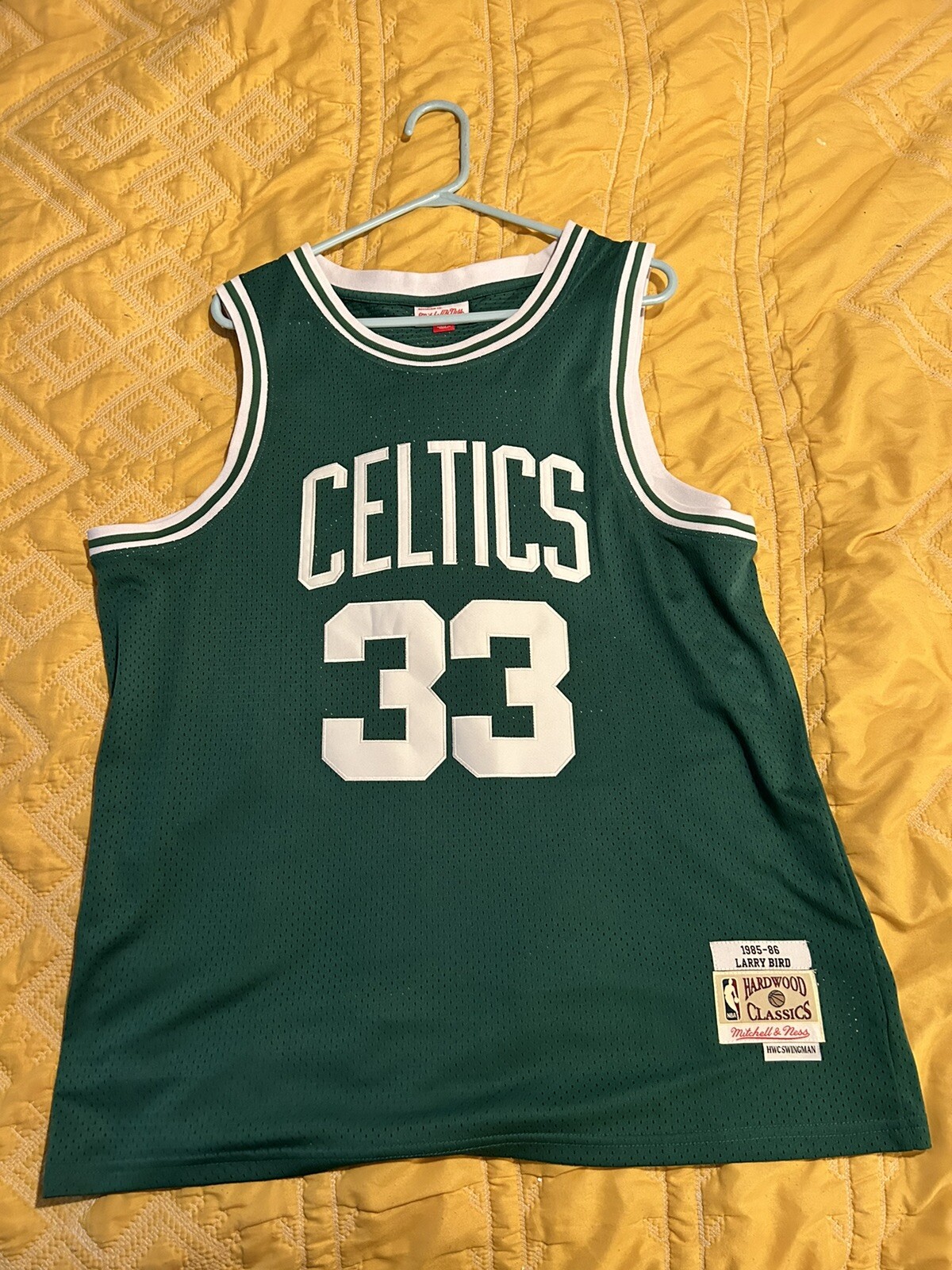 Mitchell & Ness Hardwood Classics Larry Bird #33 Boston Celtics NBA Jersey XL