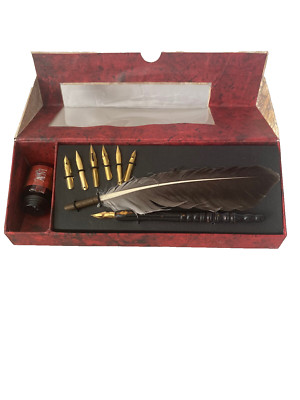 AM Authentic Models Feather Pen Set Schreibfeder Set