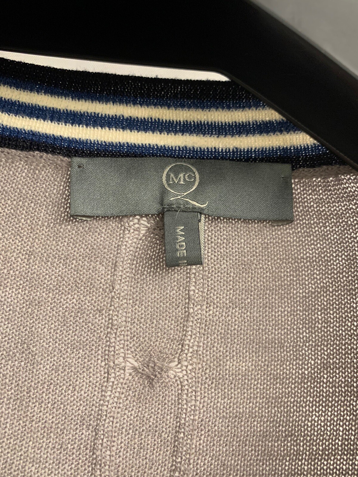 RARE 2008 Alexander McQueen Cardigan McQ Varsity Sz S ITALY Archive Cable Knit image 8