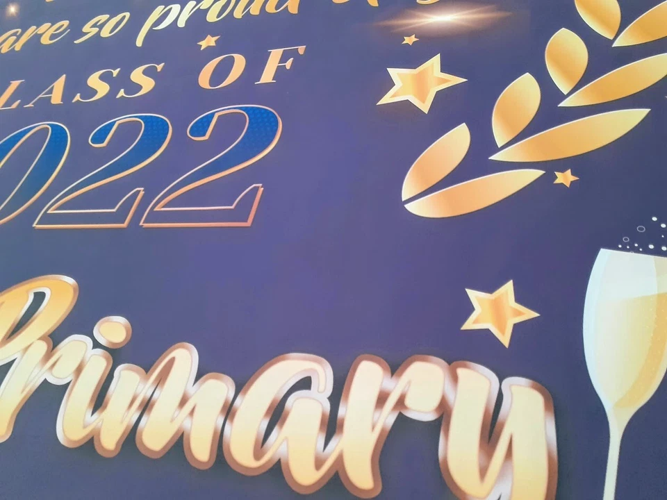 Personalised Graduation Background Banner for Graduation Party Decoration 2025 - Image 4 of 4