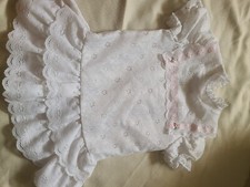 girls vintage kids ruffle dress union made