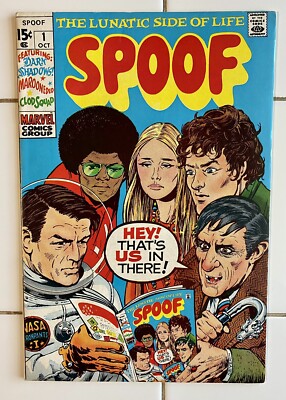 SPOOF The Lunatic Side Of Life #1 1970 Marvel Comics Group (1st Issue)
