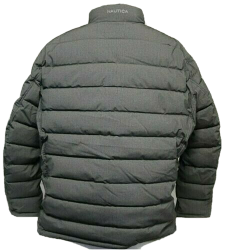 NAUTICA XL グレー ジャケット Nautica Men's Stretch Puffer Performance Jacket Water