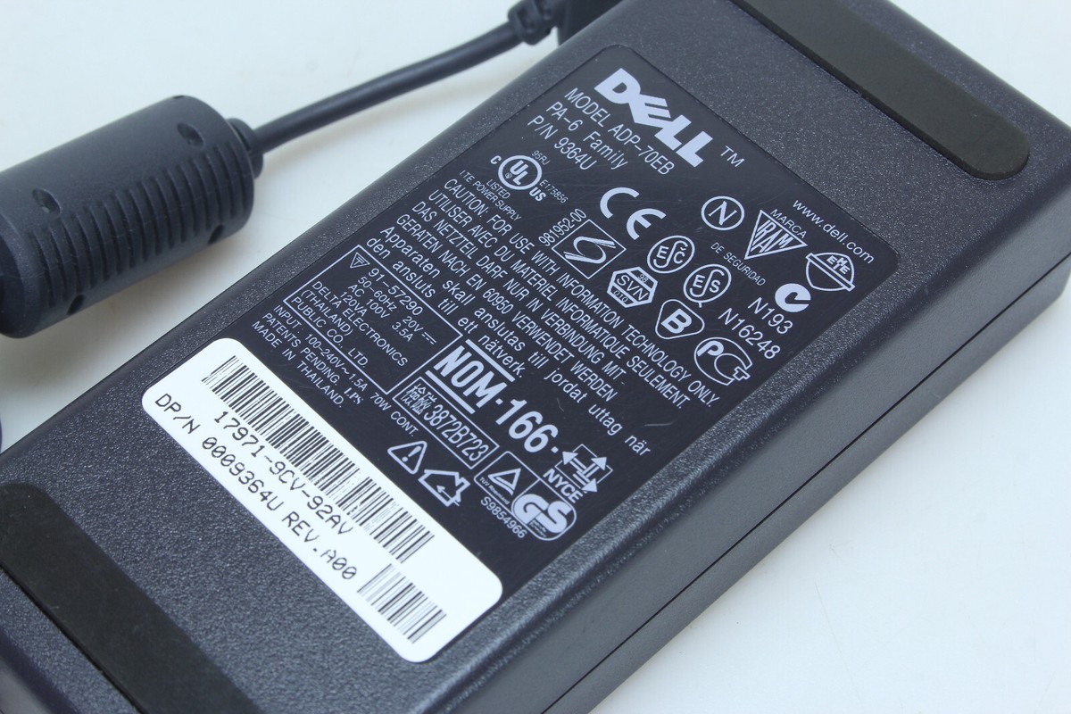 Dell AC/DC ALIMENTATORE - Modello ADP- 70EB - 20 V - 3,5 A - Foto 9