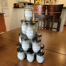 Mount St. Helens Volcanic Ash, Washington state 1980 eruption. 3 oz Jar 