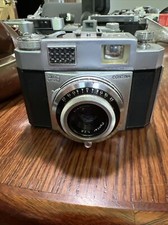 Zeiss Ikon Contina-Matic II 35mm Camera with 45mm f2.8 Pantar Lens With Case