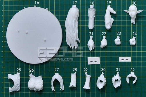 Modelkit: Elf white 1/7 Lineage II Resin Figur Manga Anime - Bild 3 von 3