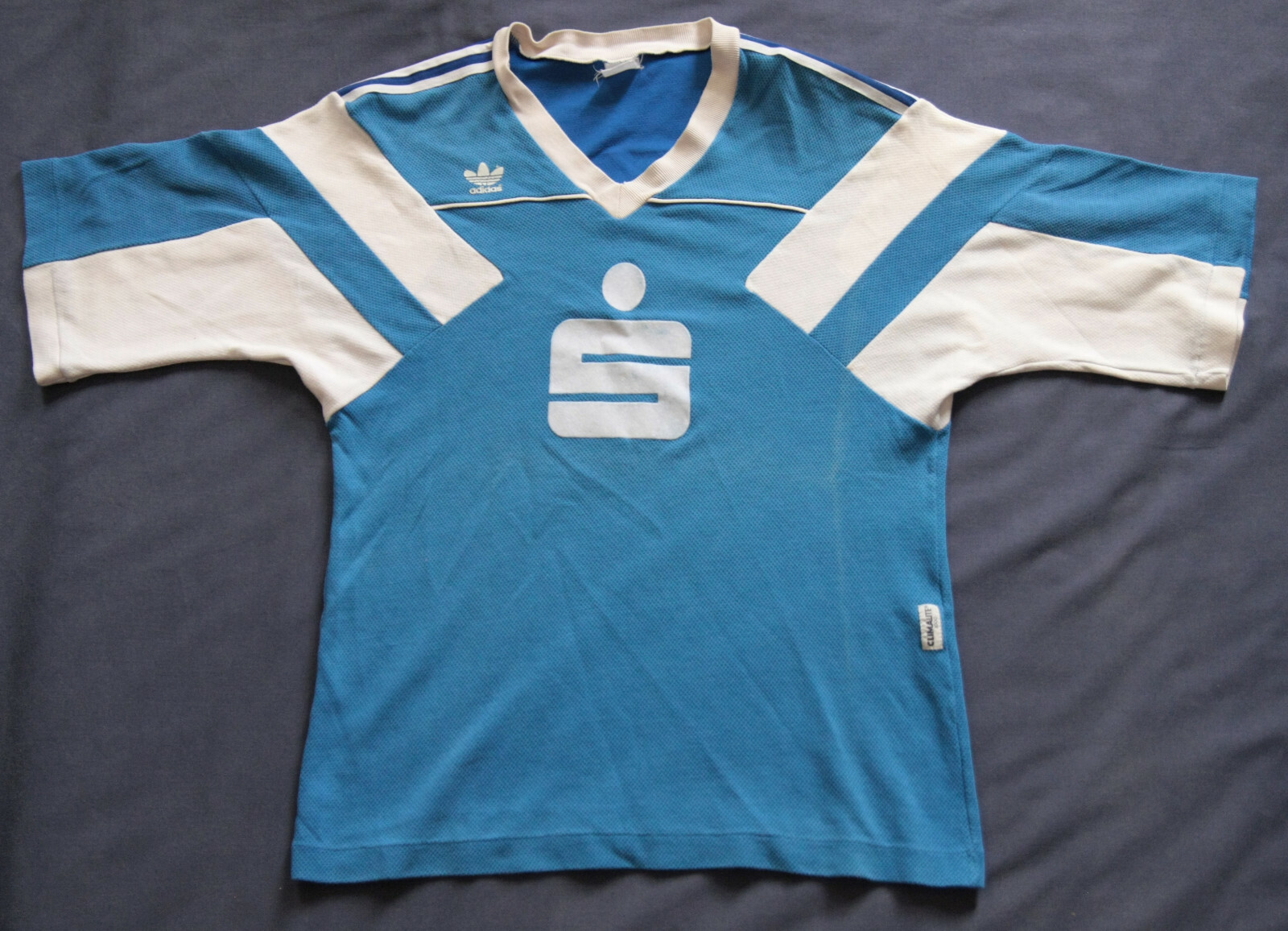 Vintage Adidas Jersey Retro 80s Soccer Shirt Jersey Climalite2000 #2 Football