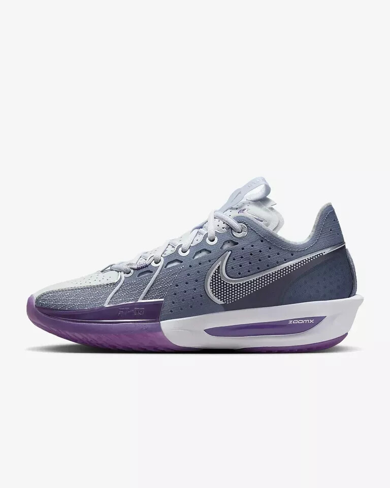 NIKE AIR ZOOM G.T. CUT3 ホワイト/グレー/パープル Size 8 - Nike Air Zoom GT Cut 3 Ashen Slate W for sale online | eBay