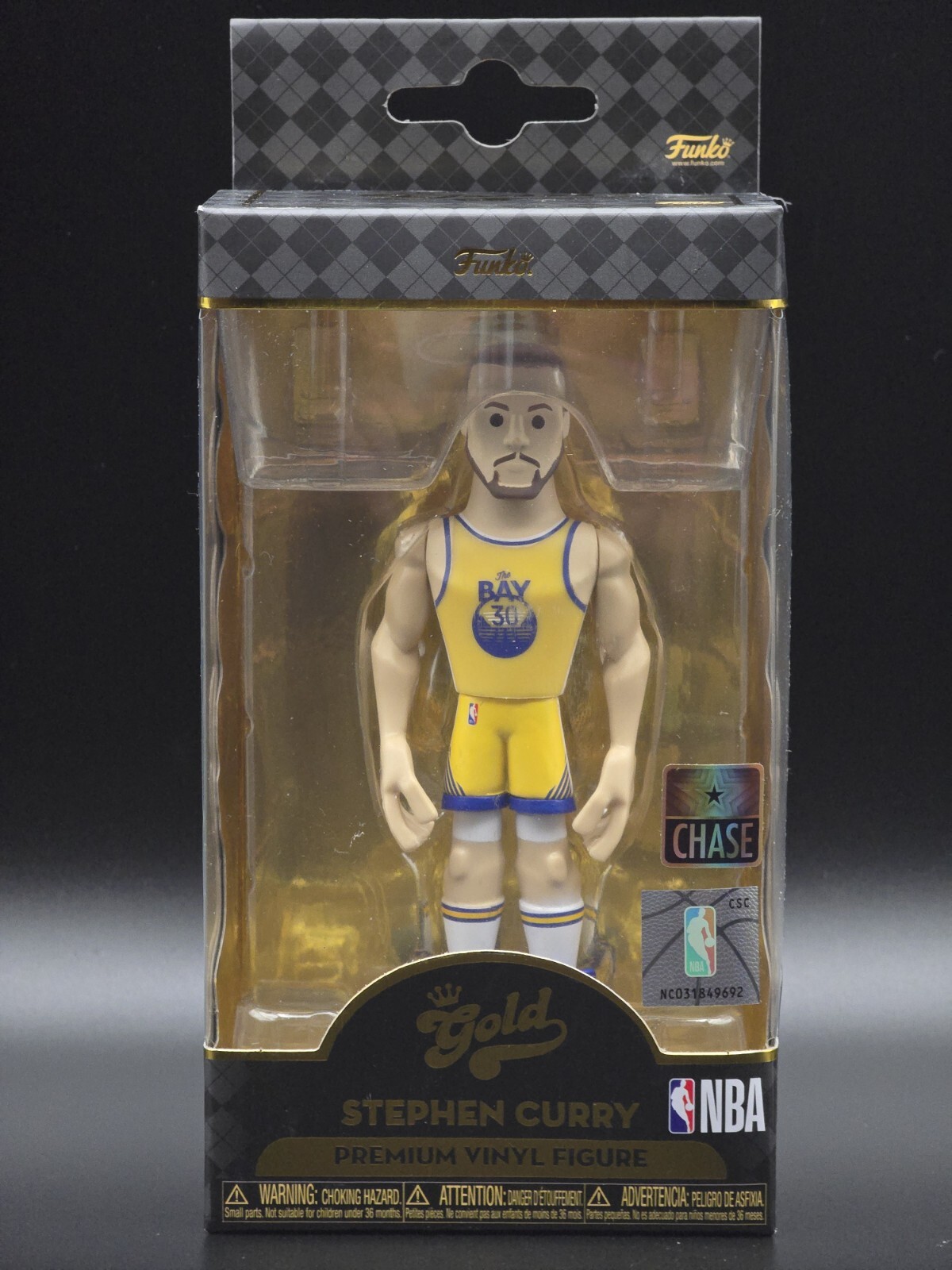 Funko Vinyl Gold 5 in: Stephen Curry (Chase)