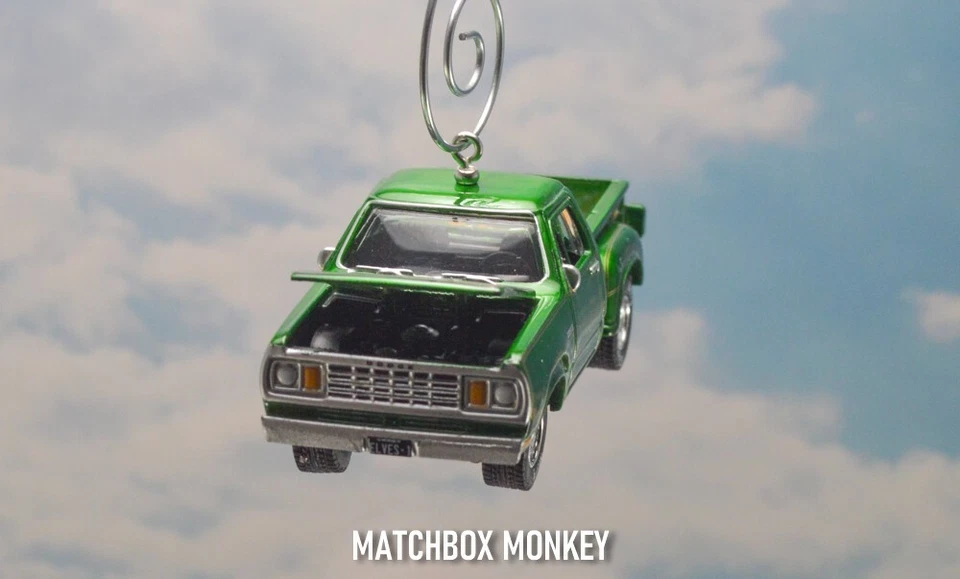 Dodge Warlock Truck Pickup 1976-1979 árbol de Navidad adorno RAM Power Wagon Foto 3 de 4