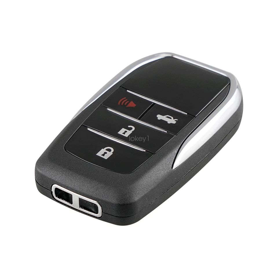 Carcasa de llave abatible mejorada 4B para Toyota Corolla Camry 2014 2015 2016 2017 2018 2019 Foto 4 de 4