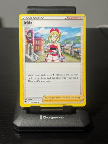 Irida 147/189 Holo Rare Astral Radiance Pokemon Lightly Played
