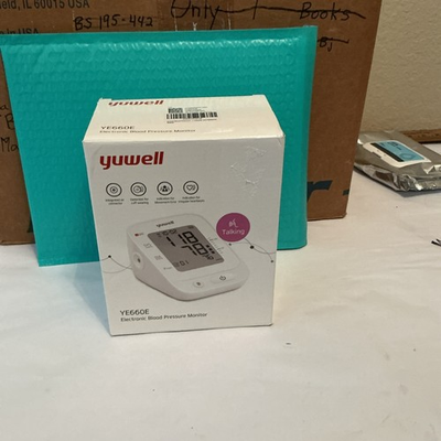 #ad yuwell Blood Pressure Monitor Home Use Digital Monitors with Wide Range A1 $30.00