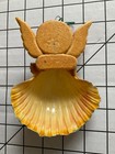 Vintage Salt Dough Seashell Angel Christmas Ornament handmade — photo 6