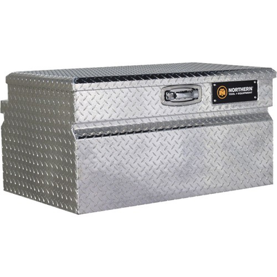 #ad Northern Tool Wide Chest Truck Tool Box Aluminum Diamond Plate Pull Handle $419.99