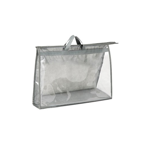 Bolso de mano de PVC bolsa de almacenamiento bolsa transparente organizador cubierta antipolvo almacenamiento de ropa - Imagen 9 de 13