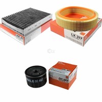 Mahle / Knecht Innenraumfilter LAK 87 Luftfilter LX 317 ÖLfilter OC 467