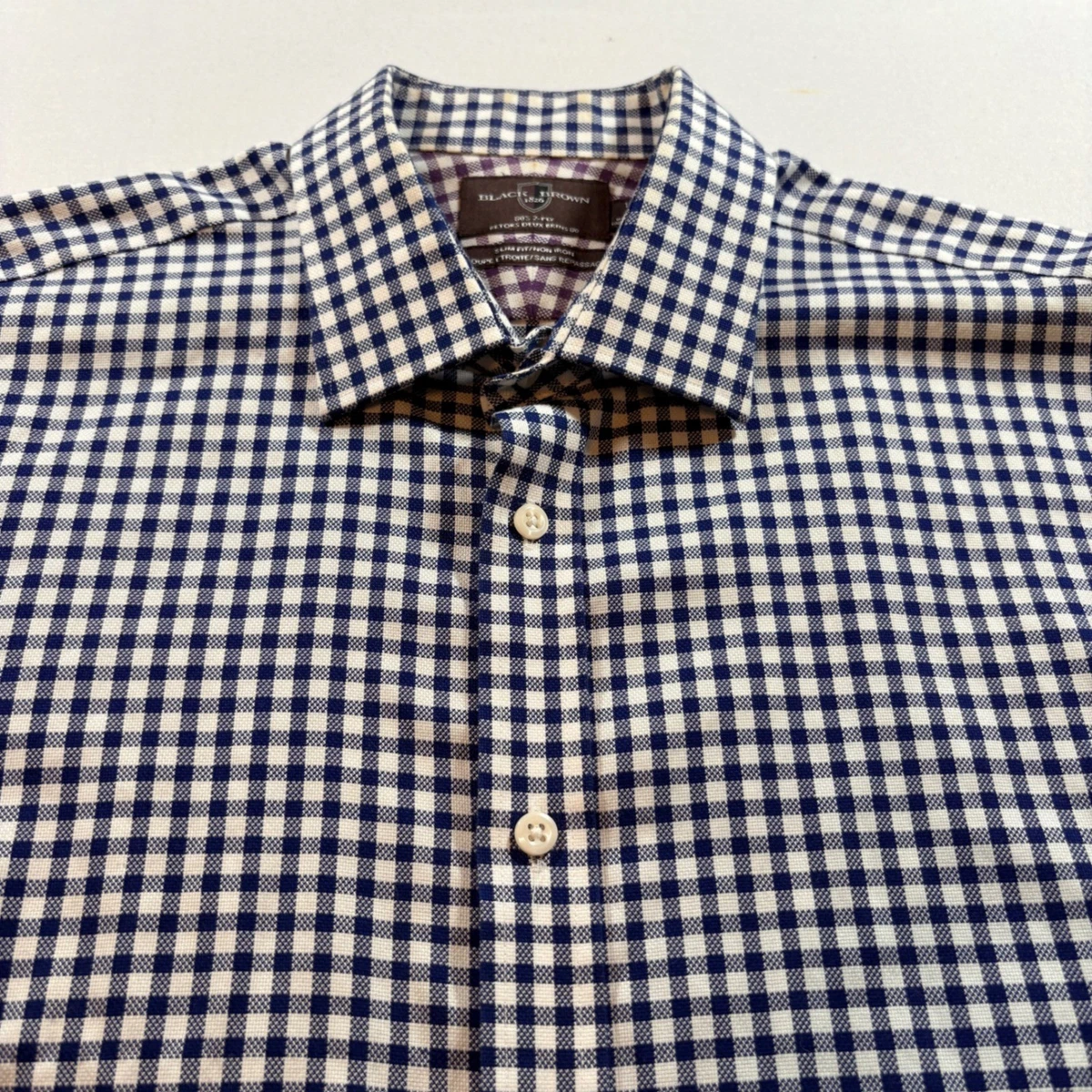 Black Brown 1826 Slim Dress Shirts for Men for sale | eBay Black Brown 1826 Slim Dress Shirts for Men for sale | eBay