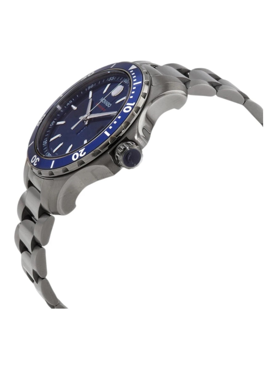 Movado 2600159 Men's Series 800 Blue Dial Quartz Watch 40mm MSRP