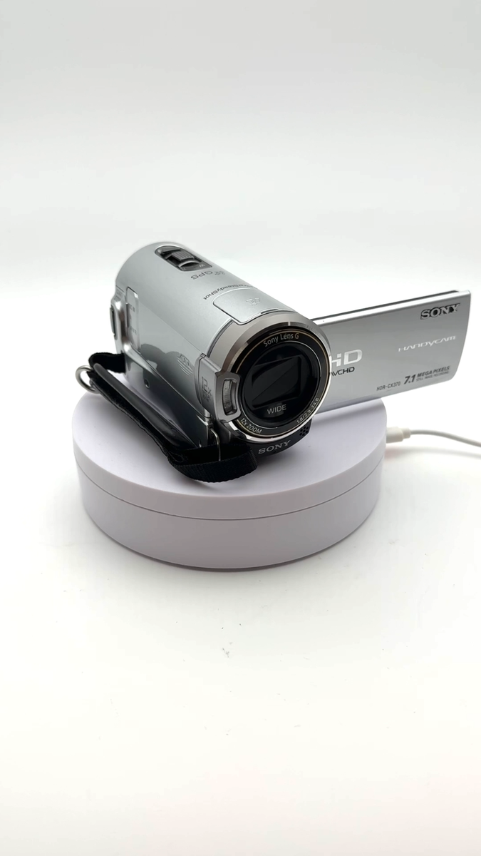 Sony HDR-CX370V Handycam Full HD AVCHD 64GB GPS G Lens Exmor R 12x
