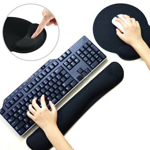 Coating Keyboard Pad Mouse Pad With Non-Slip Base Support Cushion Memory Foam - Picture 2 of 12