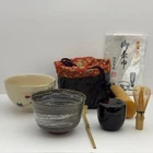Japanese Tea ceremony Chakago set Handy Tea-things Tea basket Chanoyu Matcha