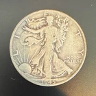 1945 Liberty Walking Half Dollar 50C Silver 0.9 Business Strike Philadelphia