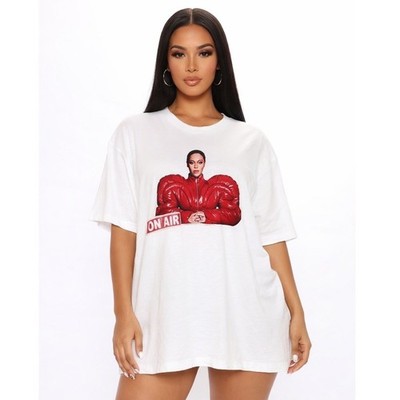 希少 Beyonce WORLD TOUR Tシャツ Beyonce Renaissance World Tour 2023 Merch Tee Shirt White On Air