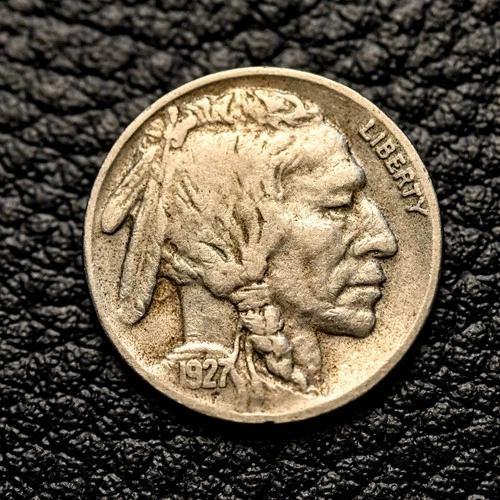 (ITM-7333) 1927-S Buffalo Nickel ~ Very Fine+ VF+ Cndtn ~ COMBINED SHIPPING!