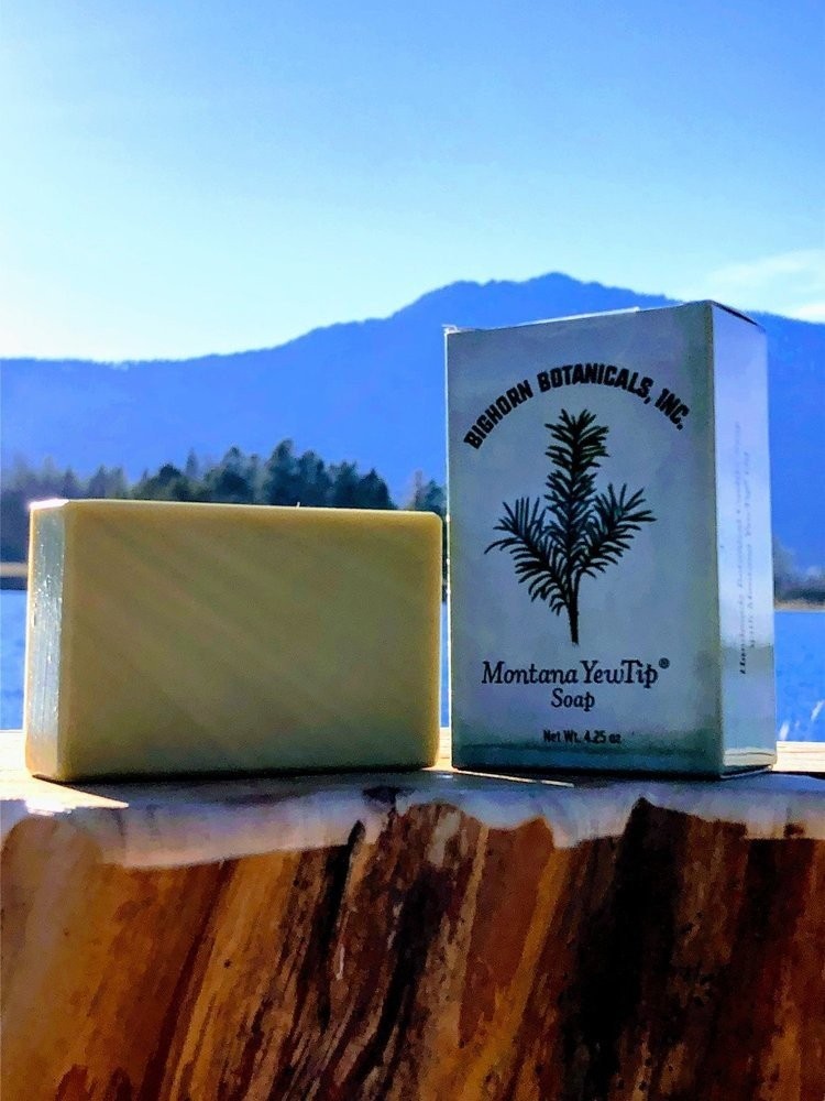 Мыло Bighorn Botanicals Montana Yew Tip, брусок 4,25 унции