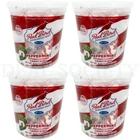 Red Bird Soft Peppermint Candy Mint Puffs Individually Wrapped 18oz tub Lot of 4