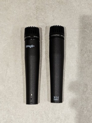 Stagg SDM70 professionelles dynamisches Nierenmikrofon, 3-Pin XLR-Anschluss PAAR
