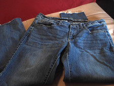 Faded Glory Women's Size 16 36x29 1972 Skinny Premium Jeans Unfinished Hems