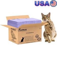 Fresh Scented Cat Pads Refills Tidy Cats Breeze Litter System 50 Pads 16.9x11.4