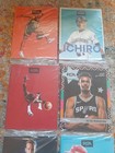 10 PSA MAGAZINES Baseball Basketball Football M JORDAN Curry Lebron Ichiro  — photo 6