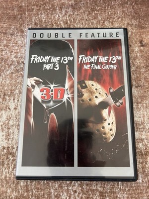 Friday the 13th Part III and Friday the 13th: The Final Chapter (DVD, 2015, 2-D 