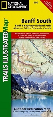 Nat Geo Maps Banff South Map (Banff and Kootenay National Park (Map) (UK IMPORT)