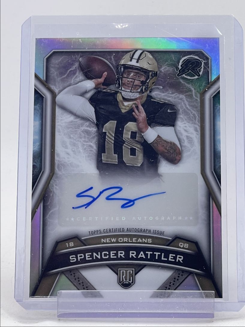 SPENCER RATTLER 2024 TOPPS RESURGENCE ROOKIE SIGNATURES RC AUTO Q3490