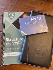 IEW Structure And Style 1A. 24 DVD s, Teacher...