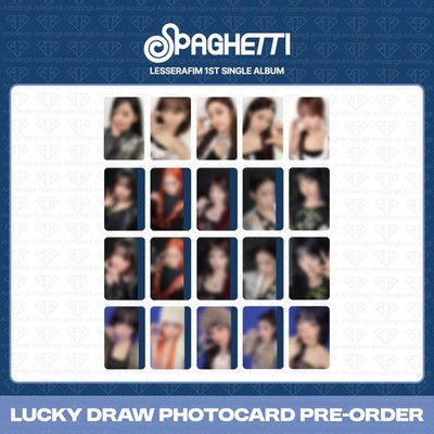 PreSale] LE SSERAFIM 1st Single Album SPAGHETTI LuckyDraw