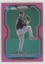 2021 Panini Prizm Tier II Pink Prizm Braxton Garrett #121 0f72