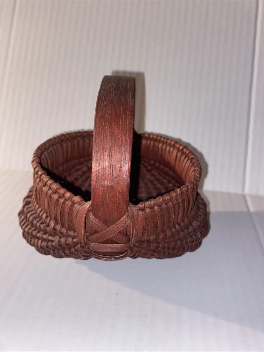 Antique Woven Basket In Collectible Baskets for sale | eBay