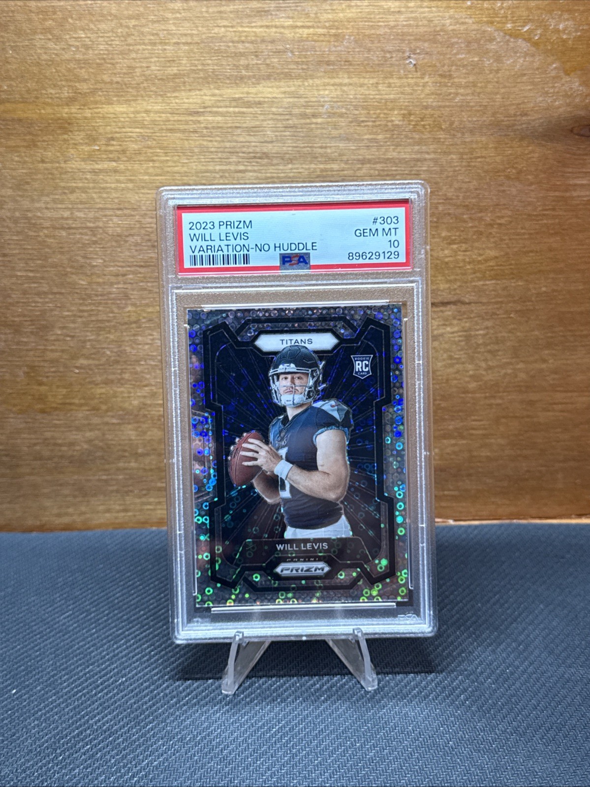 2023 Panini Prizm - Rookie Variation Will Levis #303 No Huddle Prizm (RC)