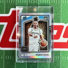 Stephon Castle 2024-25 Panini Donruss Optic Holo Prizm #254 RC