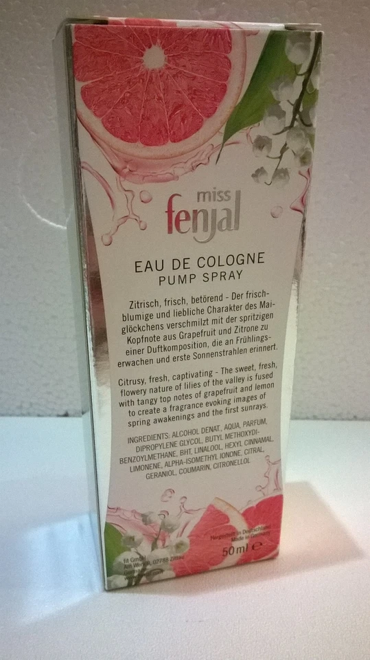 Miss fenjal Acqua di Cannes - Eau DE Cologne 50ml - Bild 3 von 4