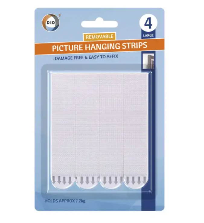 Pictures Hanging Strips 4 X Large Self Adhesive Strips Damage Free Frame hanging